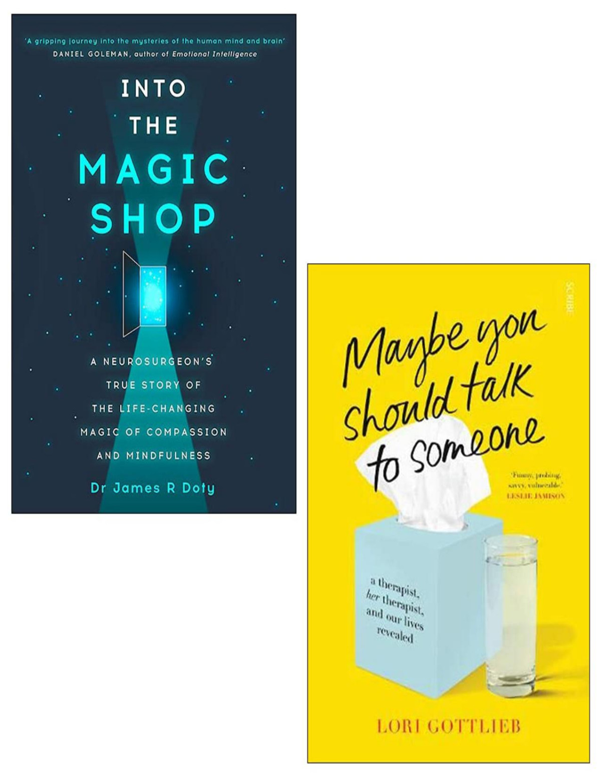 Maybe You Should Talk To Someone Into The Magic Shop 2 Books Collection Set Lori Gottlieb