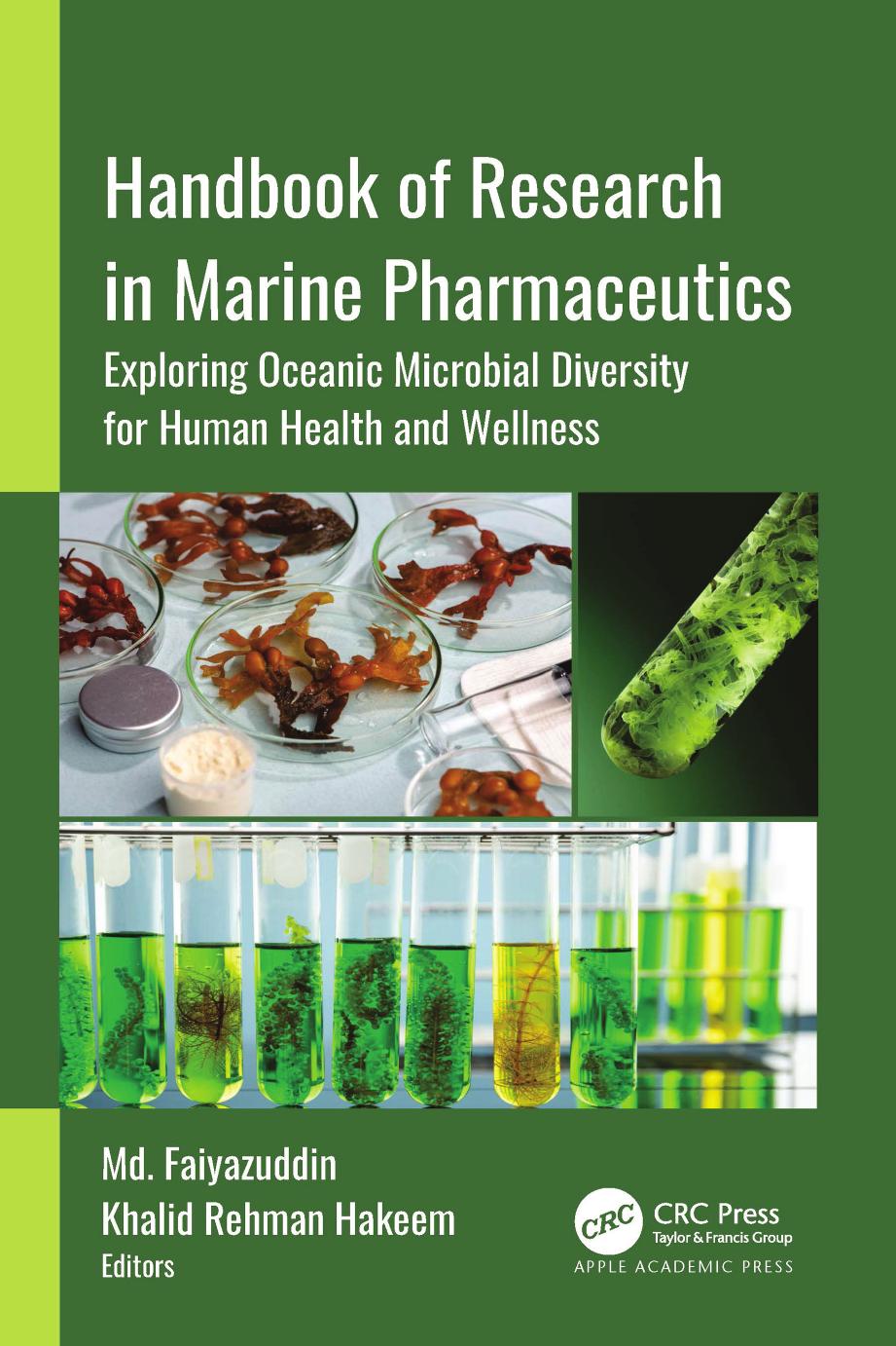 Handbook Of Research In Marine Pharmaceutics Exploring Oceanic Microbial Diversity For Human Health And Wellness 1st Edition Md Faiyazuddin