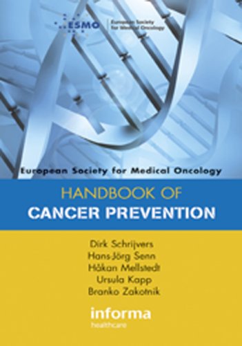 Esmo Handbook Of Cancer Prevention 1st Edition Dirk Schrijvers
