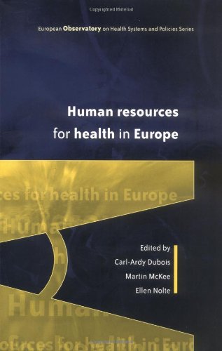 Human Resources For Health In Europe 1st Edition Carlardy Dubois