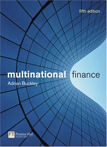 Multinational Finance 5th Edition Adrian Buckley