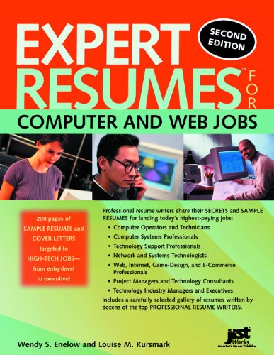 Expert Resumes For Computer And Web Jobs 2nd Ed Wendy S Enelow