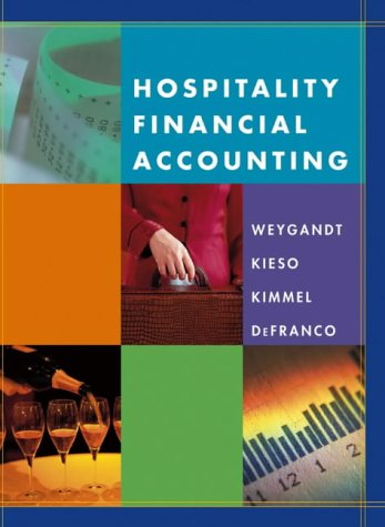 Hospitality Financial Accounting Jerry J Weygandt Donald E Kieso