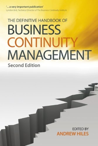 The Definitive Handbook Of Business Continuity Management 2nd Ed Andrew Hiles