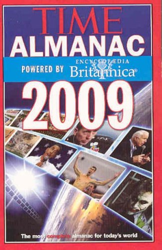 Time Almanac 2009 1st Edition Editors Of Time Magazine