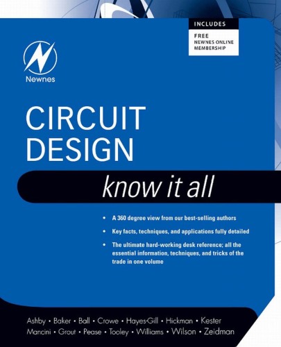 Circuit Design Know It All First Edition Darren Ashby