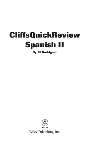 Spanish Ii Jill Rodriguez