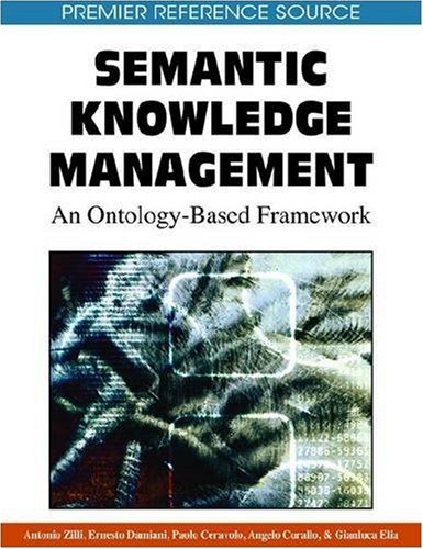 Semantic Knowledge Management An Ontologybased Framework 1st Edition Antonio Zilli