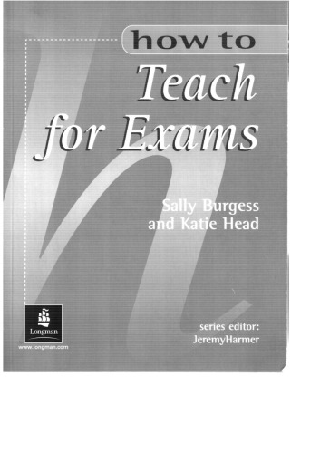 How To Teach For Exams Sally Burgess