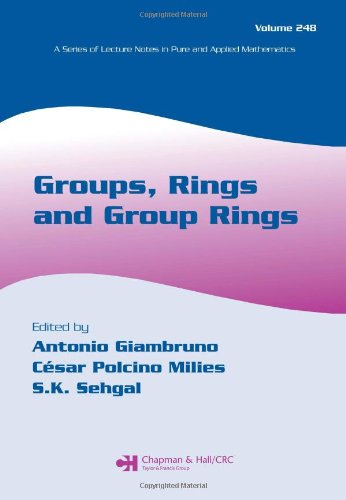 Groups Rings And Group Rings 1st Edition Antonio Giambruno