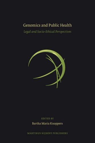Genomics And Public Health Legal And Socioethical Perspectives 1st Edition Knoppers