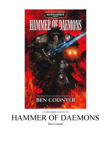 Hammer Of Daemons Paperback Ben Counter