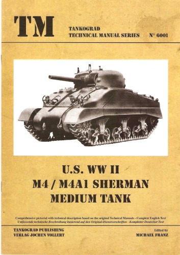 Us Ww Ii M4m4a1 Sherman Medium Tank M Franz