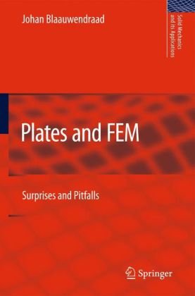 Plates And Fem Surprises And Pitfalls 1st Edition J Blaauwendraad Auth