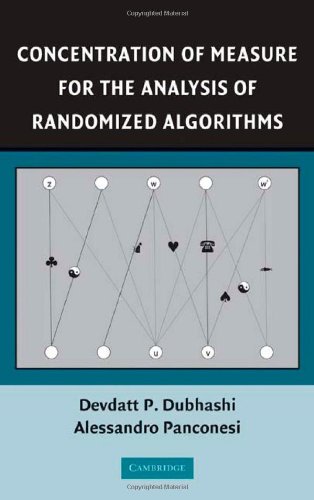 Concentration Of Measure For The Analysis Of Randomized Algorithms 1st Edition Devdatt P Dubhashi