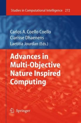 Advances In Multiobjective Nature Inspired Computing 1st Edition Carlos A Coello Coello