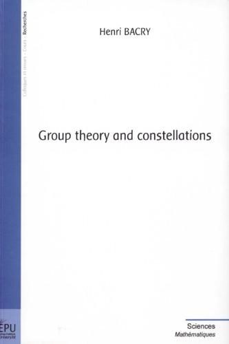 Group Theory And Constellations Bacry H