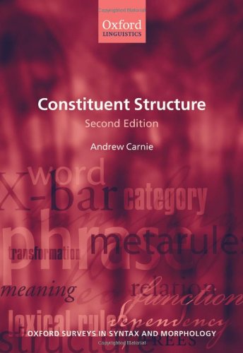 Constituent Structure 2nd Andrew Carnie