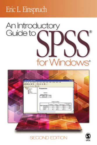 An Introductory Guide To Spss For Windows Dr Eric L Einspruch