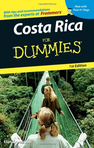 Costa Rica For Dummies Dummies Travel Eliot Greenspan