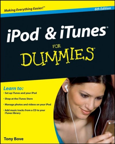 Ipod Itunes For Dummies For Dummies Computertech 6th Edition Tony Bove