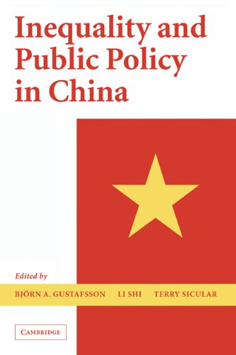 Inequality And Public Policy In China Bjrn A Gustafsson Li Shi