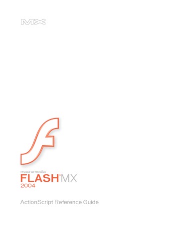 Flash Mx Actionscript Reference Guide