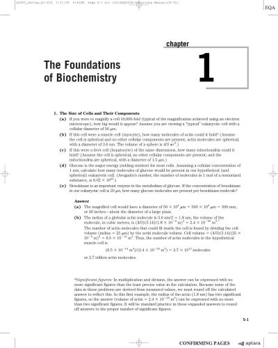 Lehninger Principles Of Biochemistry Solution Manual Nelson D