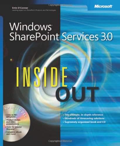 Windows Sharepoint Services 30 Inside Out Errin Oconnor
