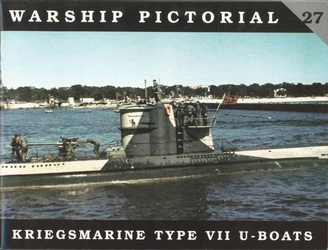 Warships Pictorial 27 Kriegsmarine Type Vii Uboat Steve Wiper