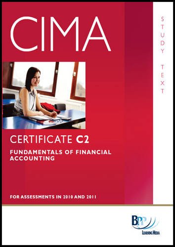 Cima C02 Fundamentals Of Financial Accounting Study Text Bpp Learning Media