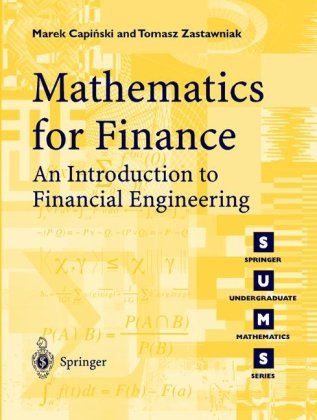 Mathematics For Finance An Introduction To Financial Engineering Marek Capinski