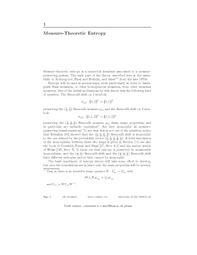 Ergodic Theory With A View Towards Number Theory Einsiedler M