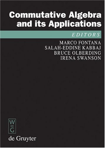 Commutative Algebra And Its Applications Marco Fontana Salaheddine Kabbaj