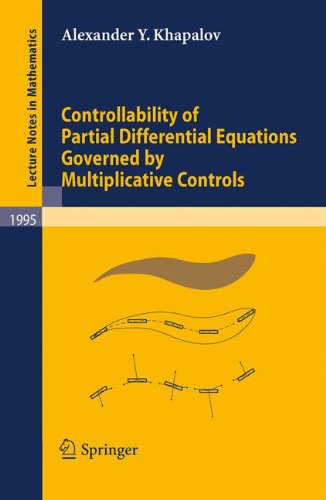 Controllability Of Partial Differential Equations Governed By Multiplicative Controls 1st Edition Alexander Y Khapalov Auth