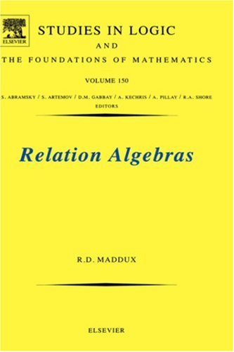 Relation Algebras Roger Duncan Maddux