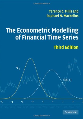The Econometric Modelling Of Financial Time Series 3rd Edition Terence C Mills