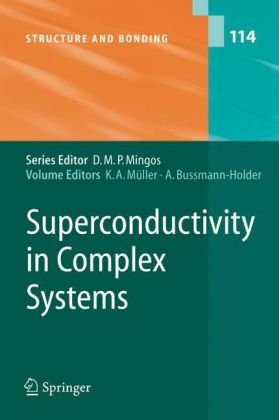 Superconductivity In Complex Systems 1st Edition K A Mller Auth