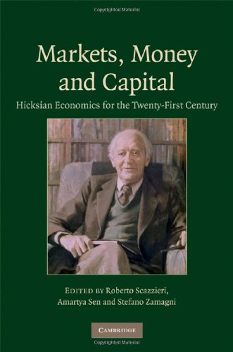 Markets Money And Capital 1st Edition Roberto Scazzieri Amartya Sen