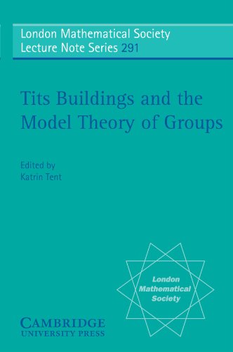 Tits Buildings And The Model Theory Of Groups 1st Edition Katrin Tent