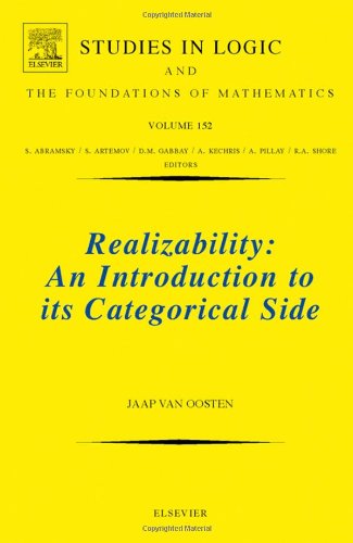 Realizability An Introduction To Its Categorical Side Jaap Van Oosten