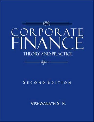Corporate Finance 2nd Edition S R Vishwanath
