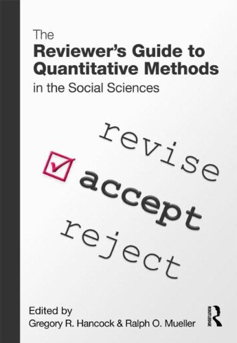 The Reviewers Guide To Quantitative Methods In The Social Sciences 1st Edition Gregory R Hancock