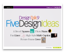 Design Talk 9 Five Design Ideas