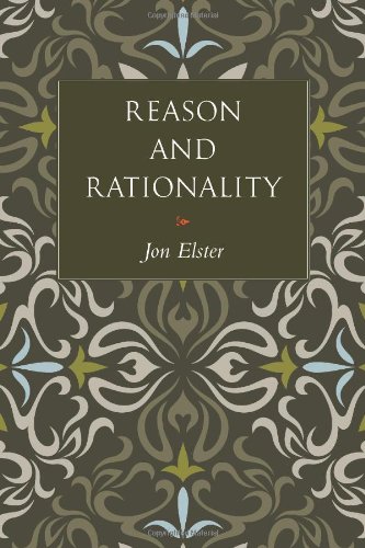 Reason And Rationality Jon Elster Steven Rendall
