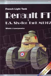 French Light Tank Renault Ft Us Sixton Tank M1917