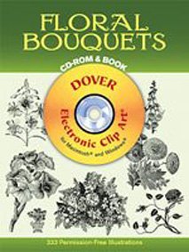 Floral Bouquets Dover Electronic Clip Art