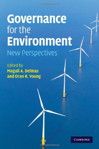 Governance For The Environment New Perspectives 1st Edition Magali A Delmas