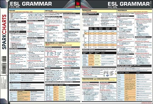 Sparkcharts Esl Grammar Spark Notes Diana Bloom