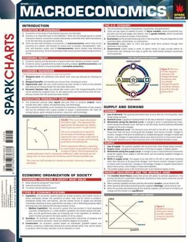 Macroeconomics Sparkcharts Sparknotes Editors